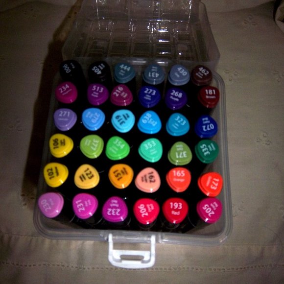 36 alcohol markers + case ~ Creative Expert - Picture 1 of 2